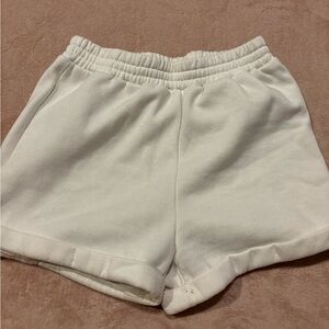 SHEIN white shorts